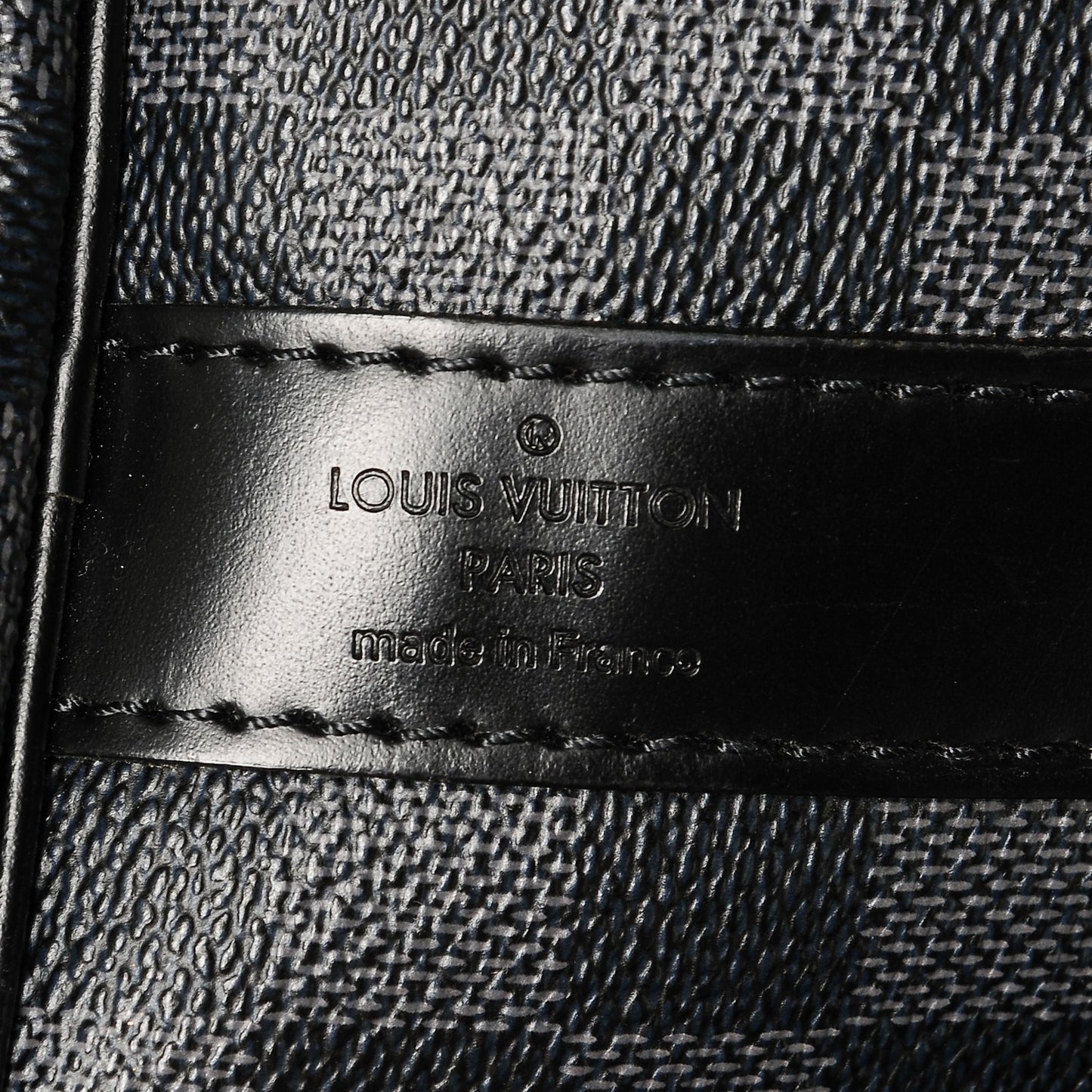 Damier Graphite Keepall Bandouliere 55