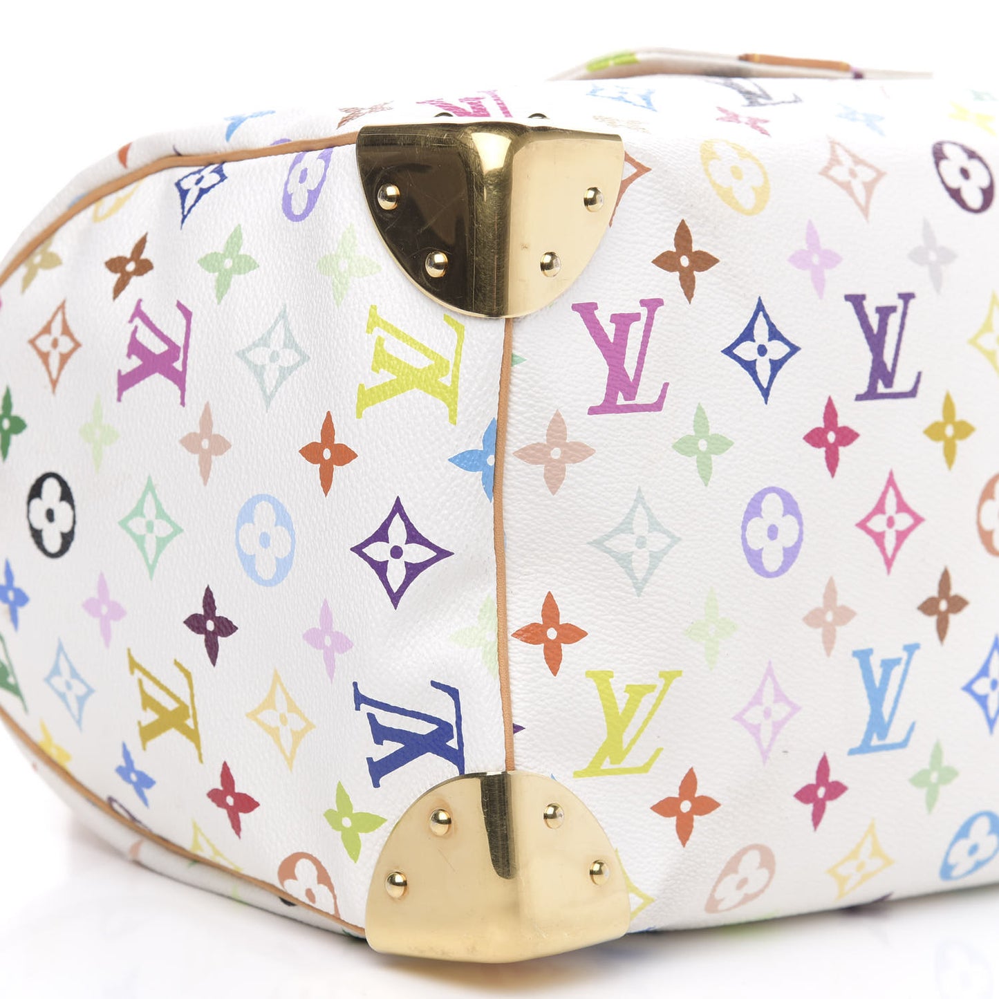 Monogram Multicolor Speedy 30 White