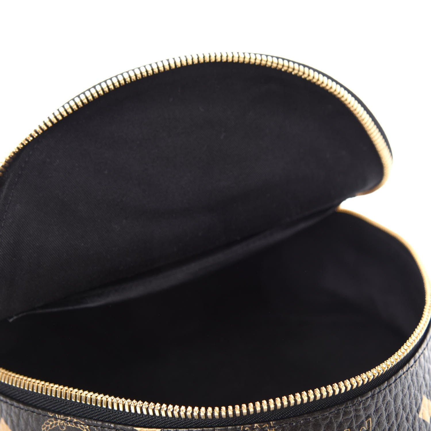 MCM Gradation Visetos Small Stark Backpack Black Gold 5 of 12