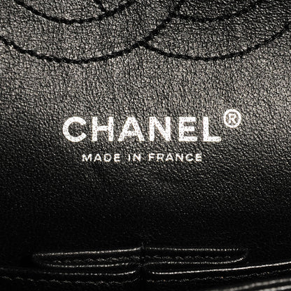 Chanel Patent Quilted Medium Double Flap Black 6 of 8