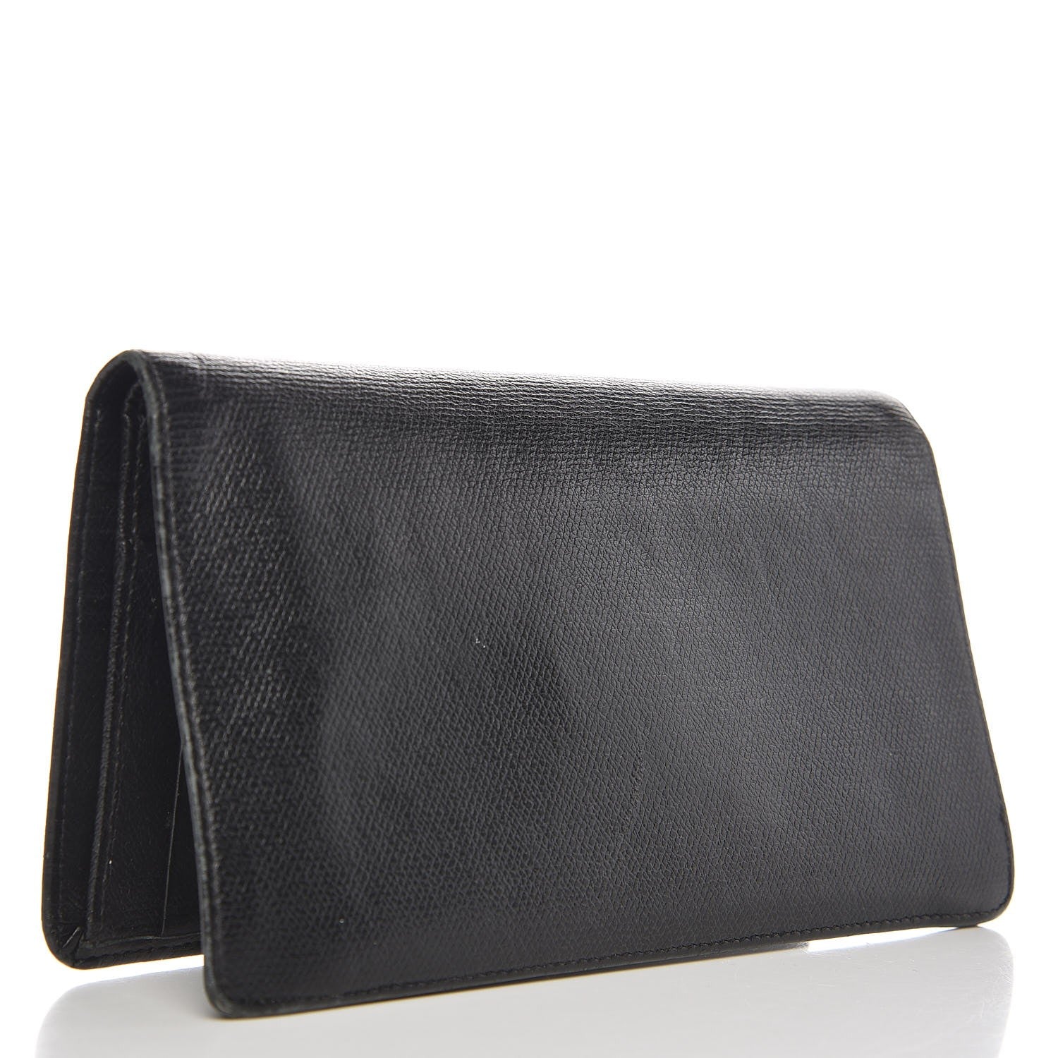 Chanel Caviar CC Yen Wallet Black 3 of 13