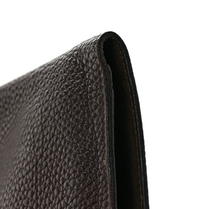 Hermes Togo Dogon Duo Wallet Chocolate 11 of 11
