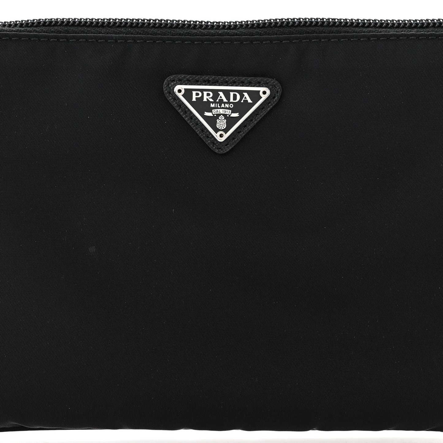 Tessuto Nylon Saffiano Pochette Black