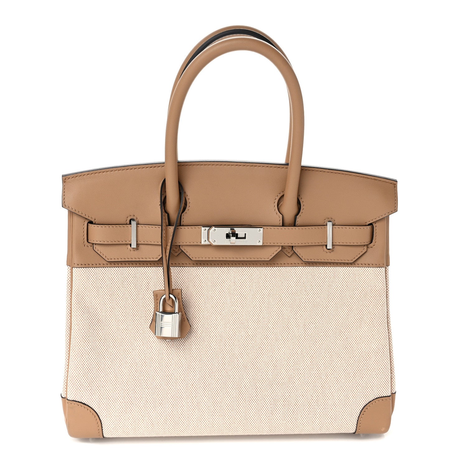 Hermes Toile Swift Birkin 30 Chai 1 of 10