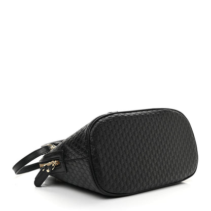 Gucci Microguccissima Medium Dome Bag Black 4 of 9