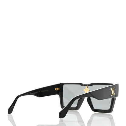 Louis Vuitton Acetate Swarovski Crystal Cyclone Sunglasses Z1578W Black 3 of 5