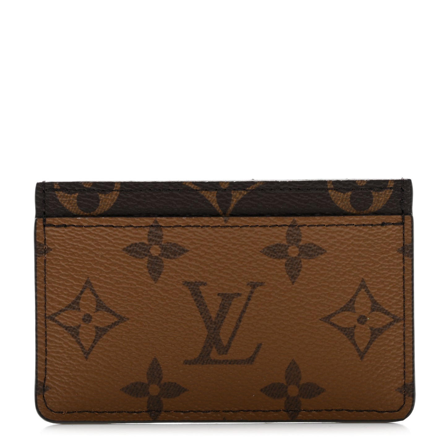 Reverse Monogram Card Holder