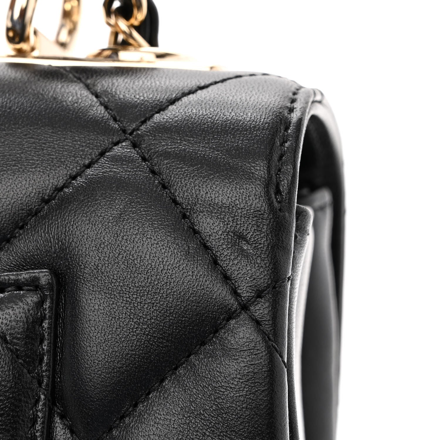 Chanel Lambskin Quilted Small Trendy CC Dual Handle Flap Bag Black 11 of 12