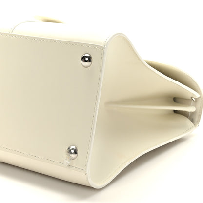 Delvaux Box Calfskin MM Brillant Satchel Ivory 8 of 8