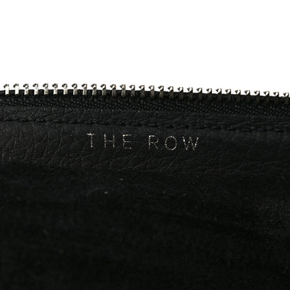 The Row Grained Calfskin Large Slouchy Banana Bag Black 6 of 10