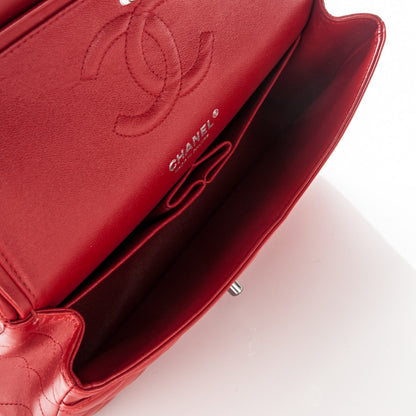 Chanel Lambskin Quilted Medium Double Flap Red 5 of 7