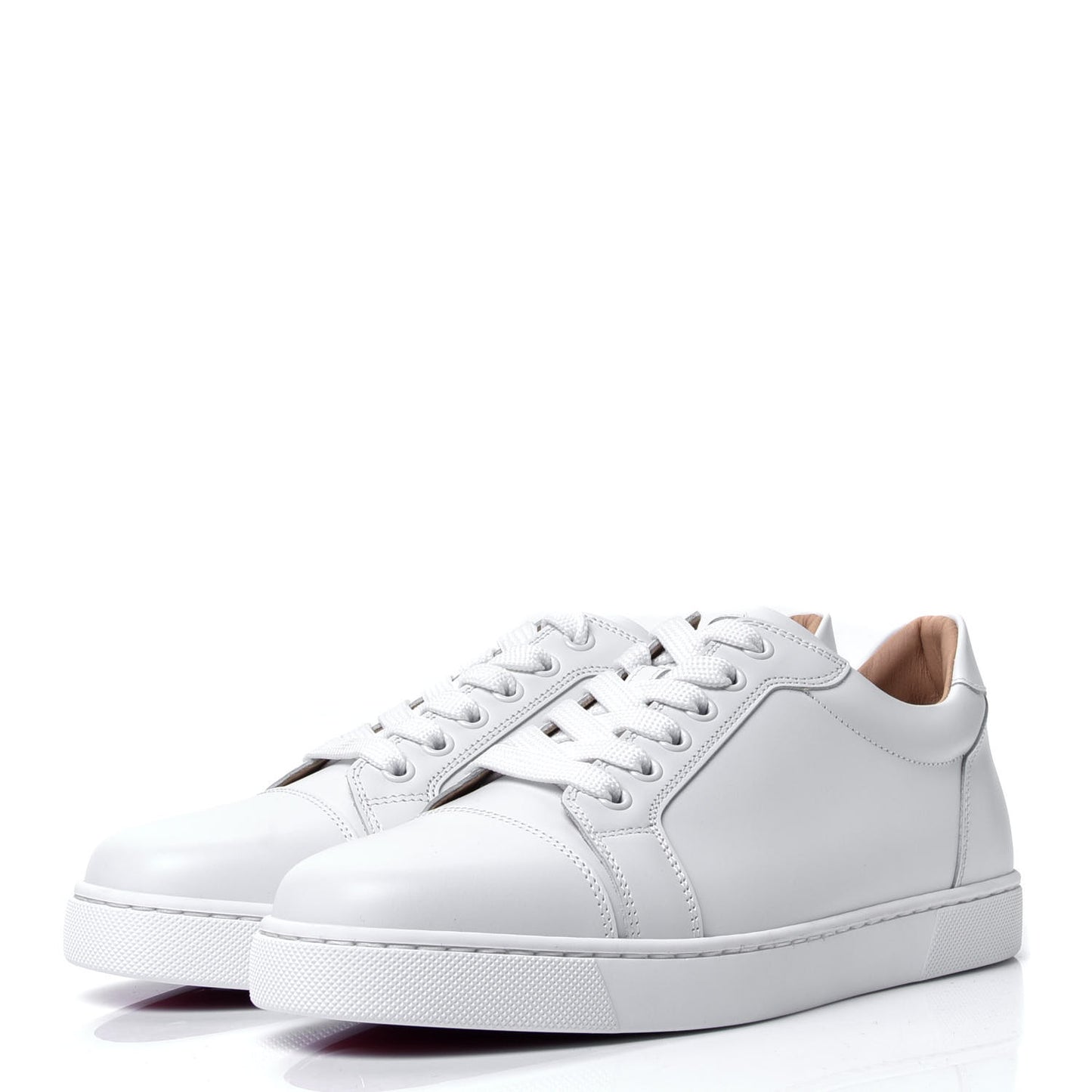 Calfskin Vieira Flat Sneakers 38 White
