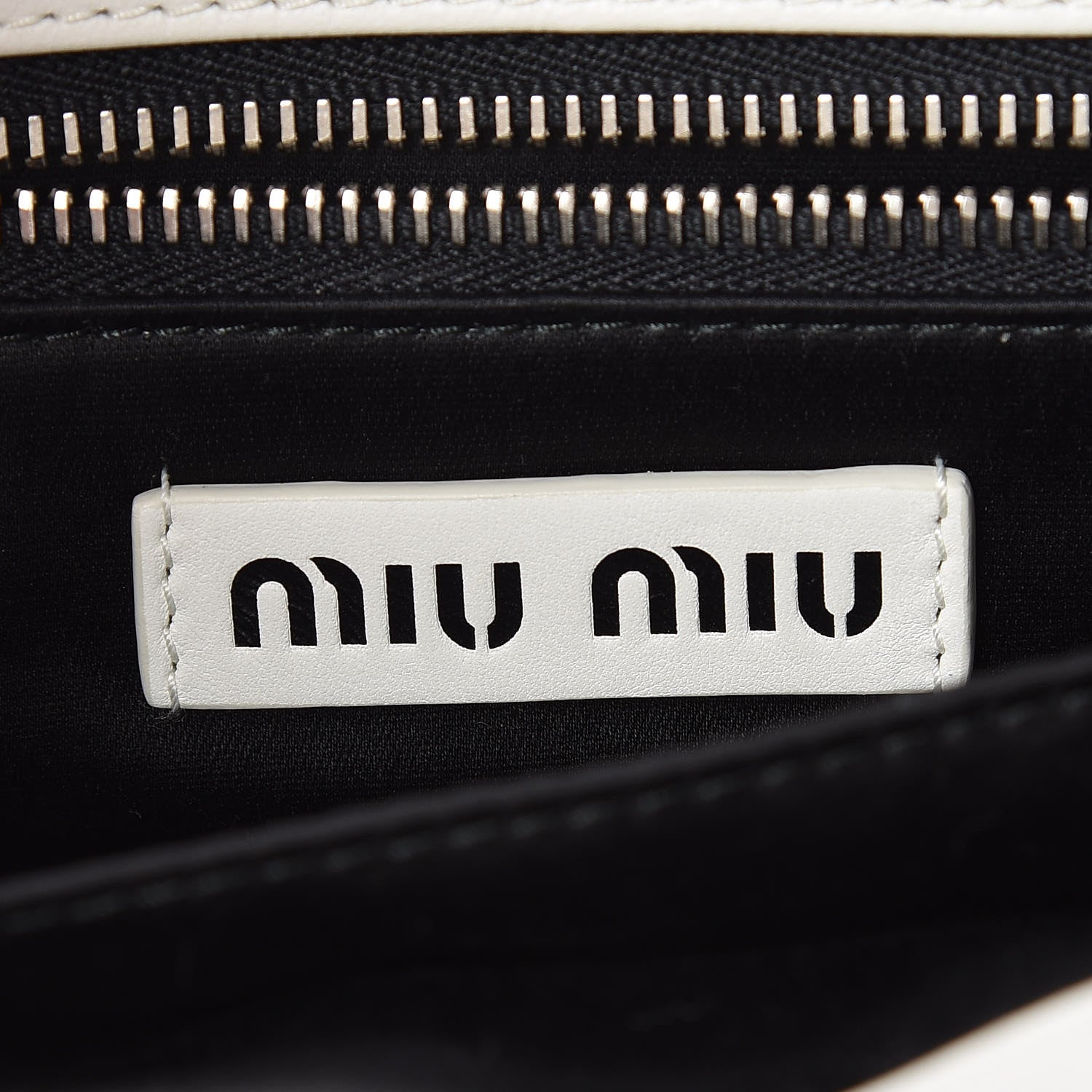 Miu Miu Nappa Matelasse Wicker Basket Bag White Miele 8 of 10
