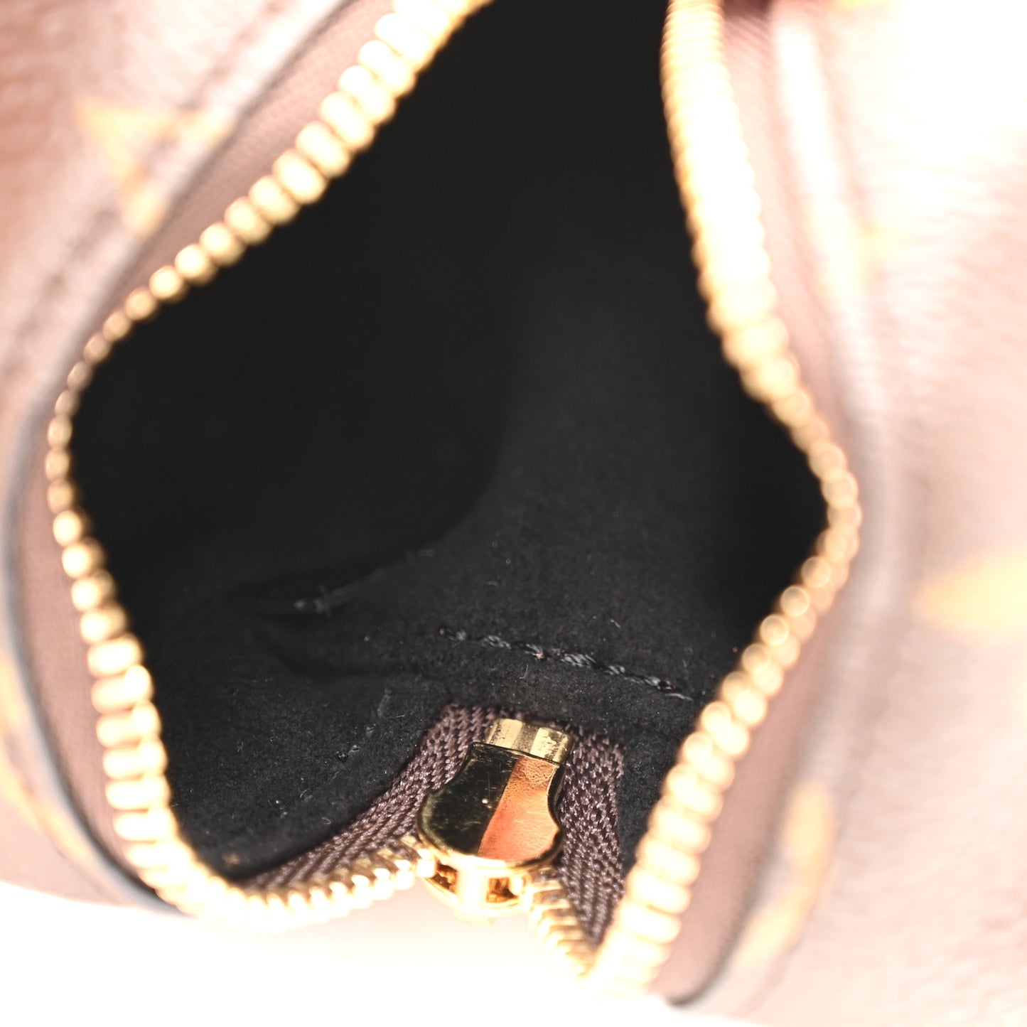 Monogram Game On Cube Coin Purse