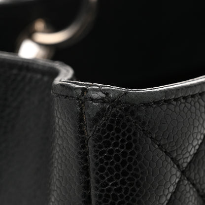 Chanel Caviar Quilted Grand Shopping Tote GST Black 13 of 14