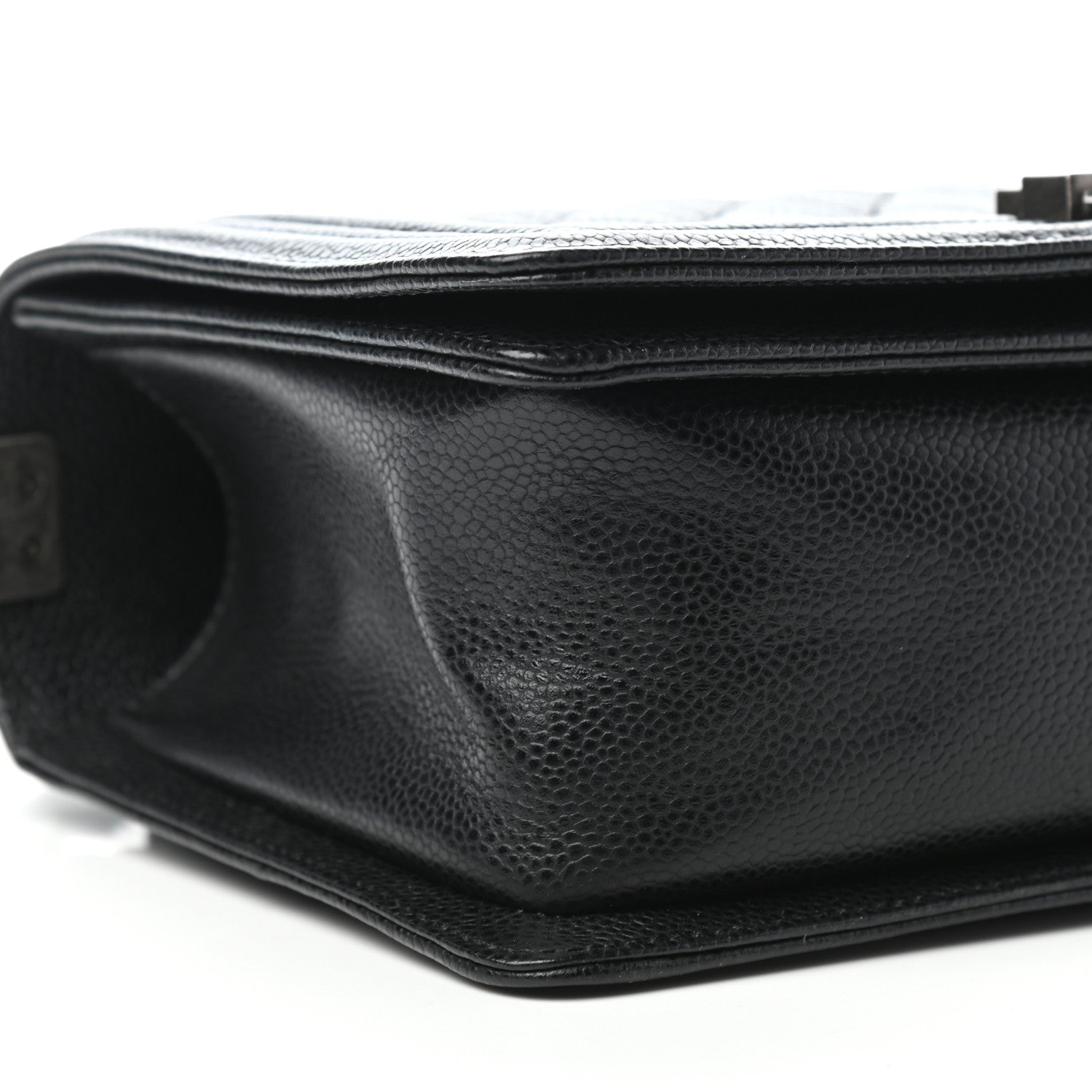 Chanel Caviar Quilted Medium Boy Flap Black 9 of 13