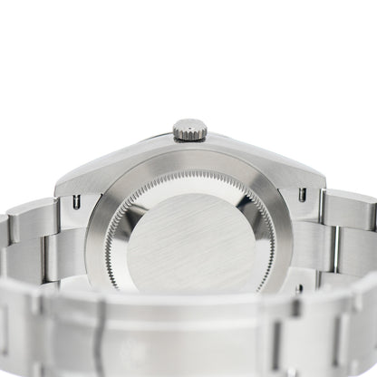 Rolex Stainless Steel 41mm Oyster Perpetual Watch Yellow 124300 4 of 5