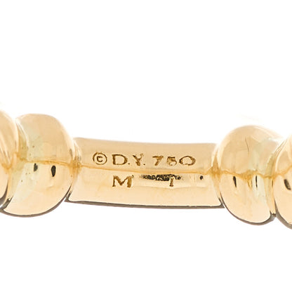 David Yurman 18K Yellow Gold Diamond Petite Helena Wrap Ring 52 6 4 of 4