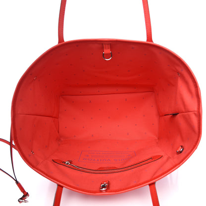 Louis Vuitton Monogram Escale Neverfull MM Rouge 5 of 11
