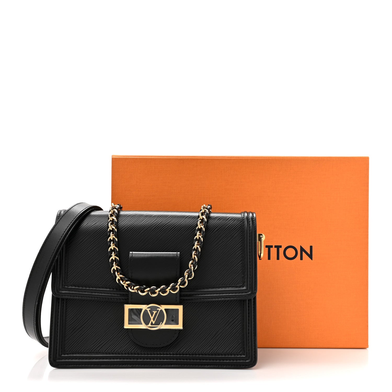 Louis Vuitton Epi Dauphine MM Black 11 of 11