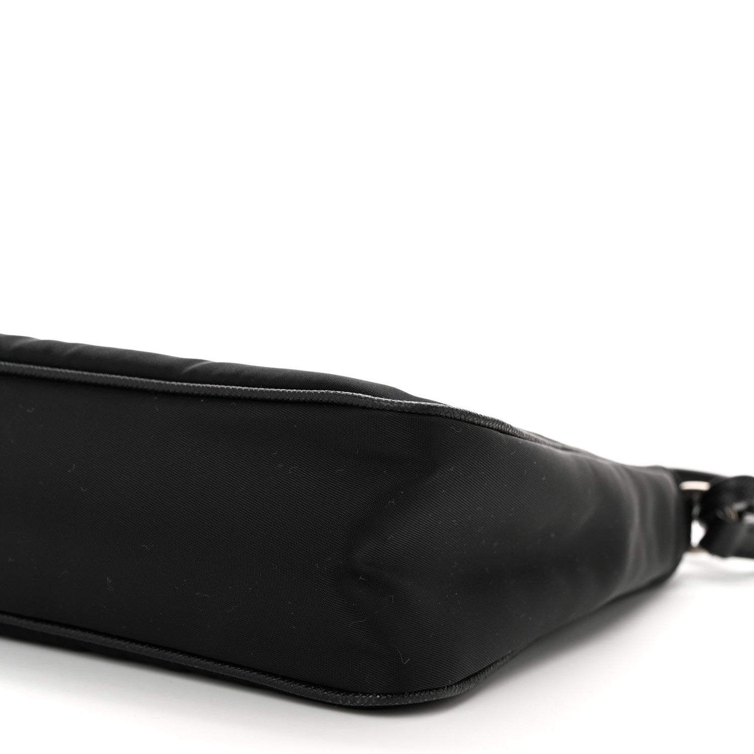 Prada Tessuto Nylon Saffiano Mini Re-Edition 2005 Bag Black 11 of 13