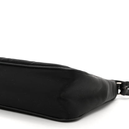 Prada Tessuto Nylon Saffiano Mini Re-Edition 2005 Bag Black 11 of 13