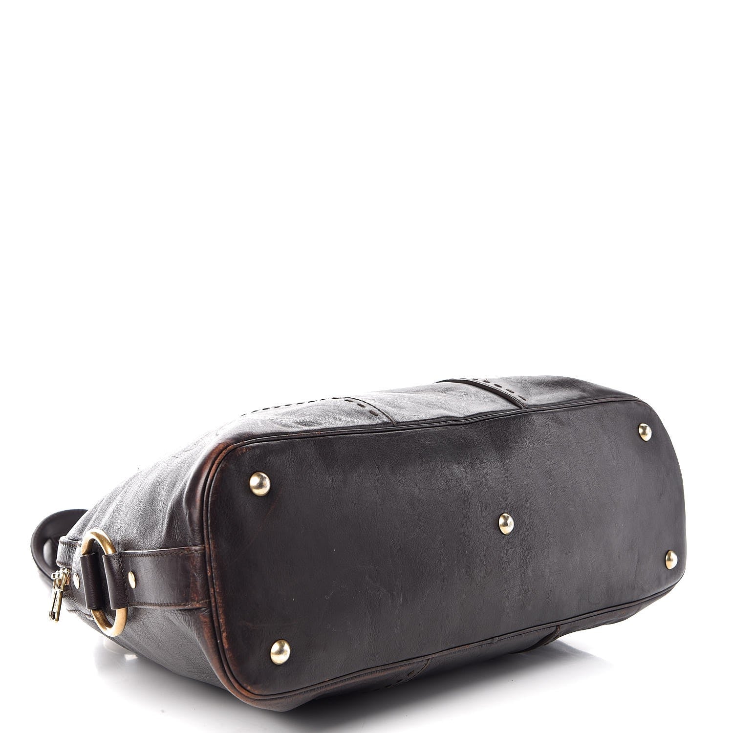 Saint Laurent Calfskin Large Muse Dark Brown 4 of 8