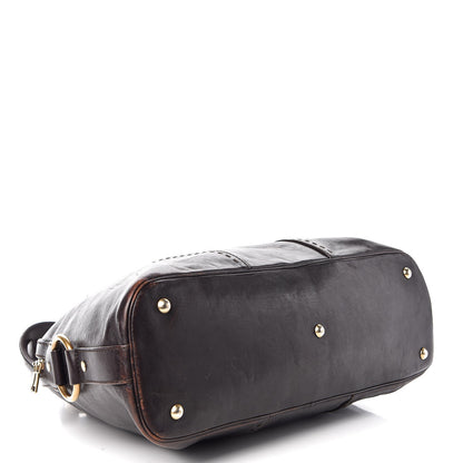 Saint Laurent Calfskin Large Muse Dark Brown 4 of 8