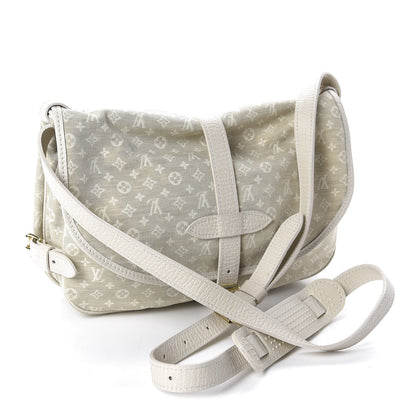 Louis Vuitton Monogram Mini Lin Saumur Dune 3 of 12