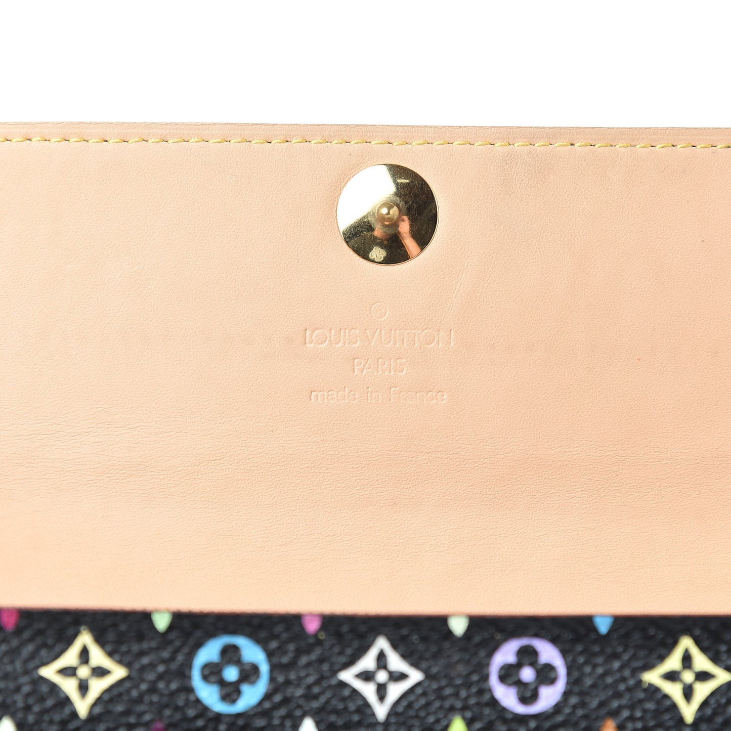 Monogram Multicolor Sarah Wallet Black