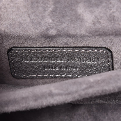 Alexander McQueen Calfskin Medium Insignia Flap Grey 6 of 10
