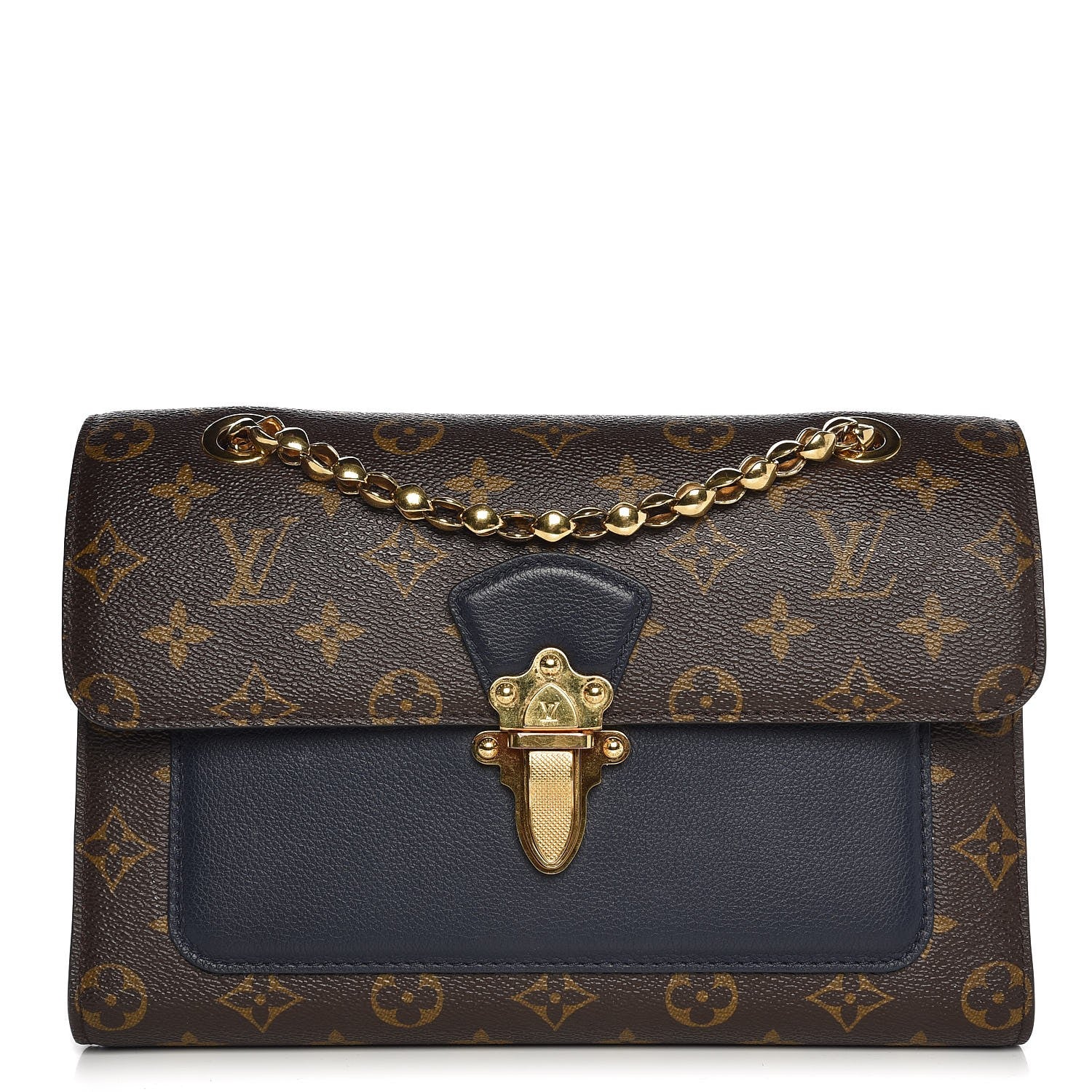 Louis Vuitton Monogram Victoire Blue Marine 1 of 7