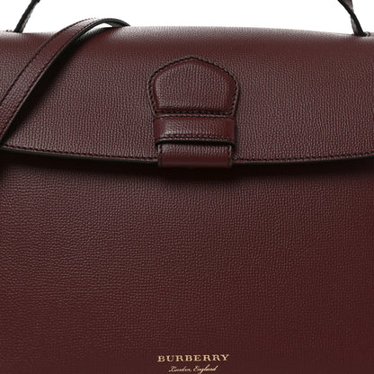Burberry Derby Calfskin House Check Medium Camberley Mahogany Red 7 of 9