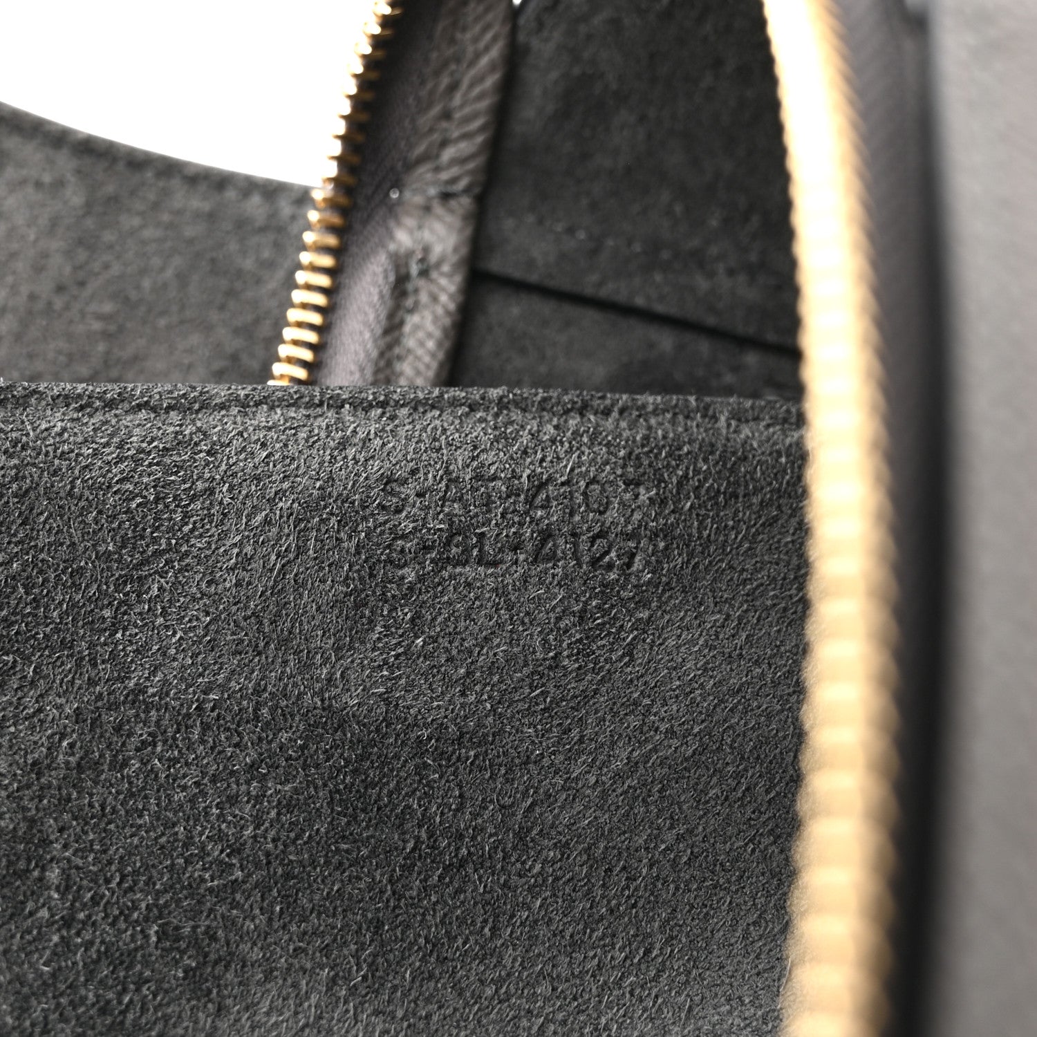 Celine Grained Calfskin Micro Belt Bag Grey 8 of 11