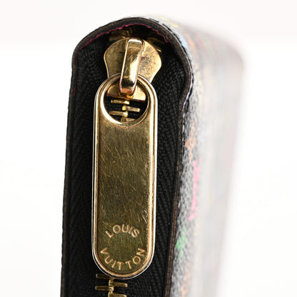 Louis Vuitton Monogram Multicolor Zippy Wallet Black Grenade 8 of 12