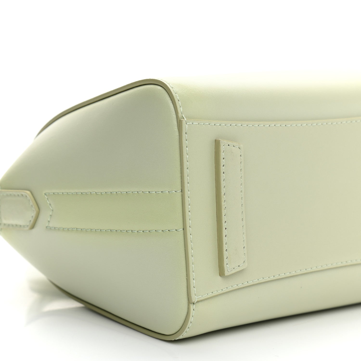 Givenchy Shiny Lord Calfskin Mini Antigona Aqua Green 9 of 10