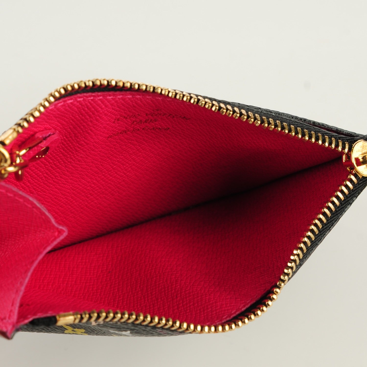 Louis Vuitton Monogram Multicolor Key Pouch Black 7 of 7