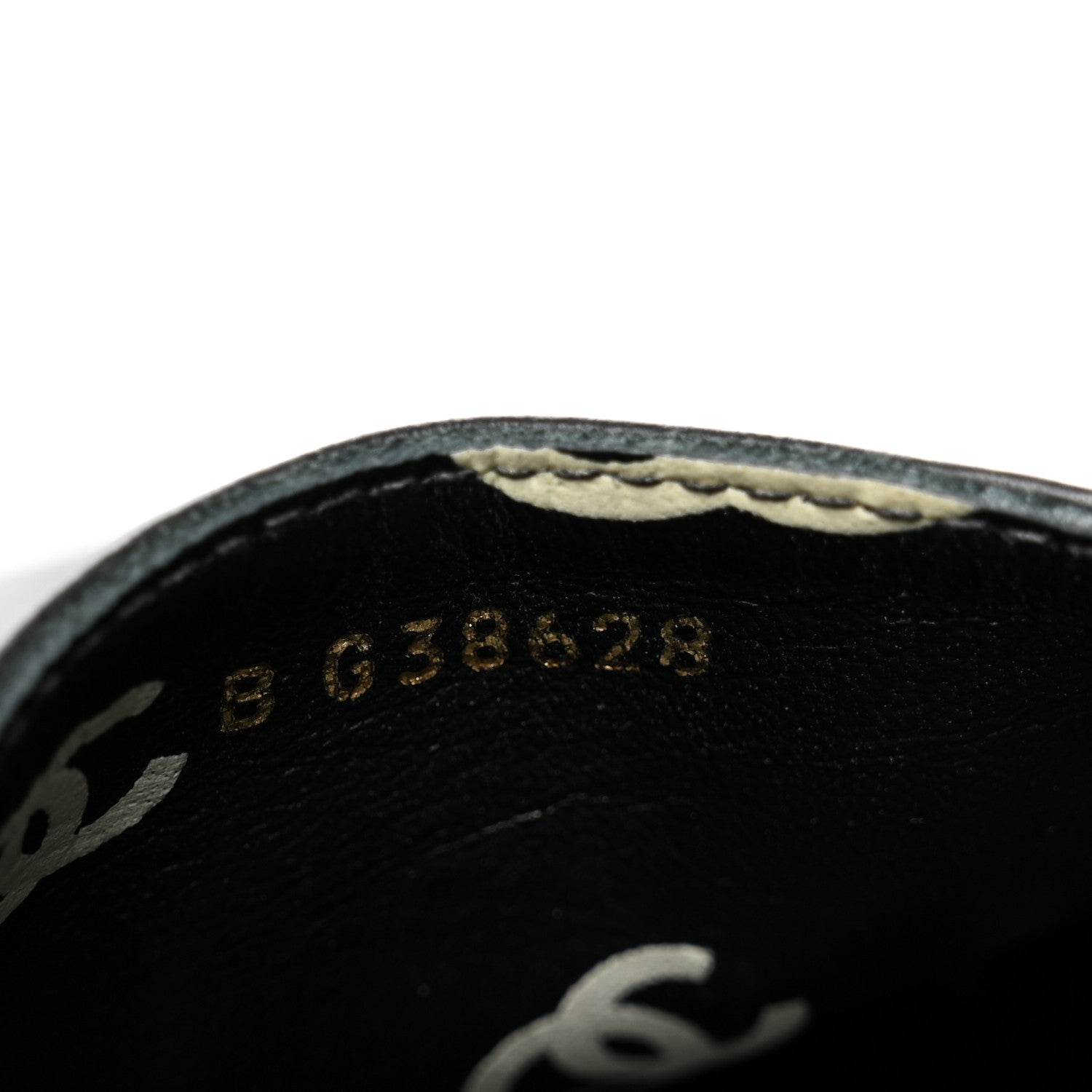 Chanel Lambskin Printed CC Espadrilles 41 Black White 9 of 9