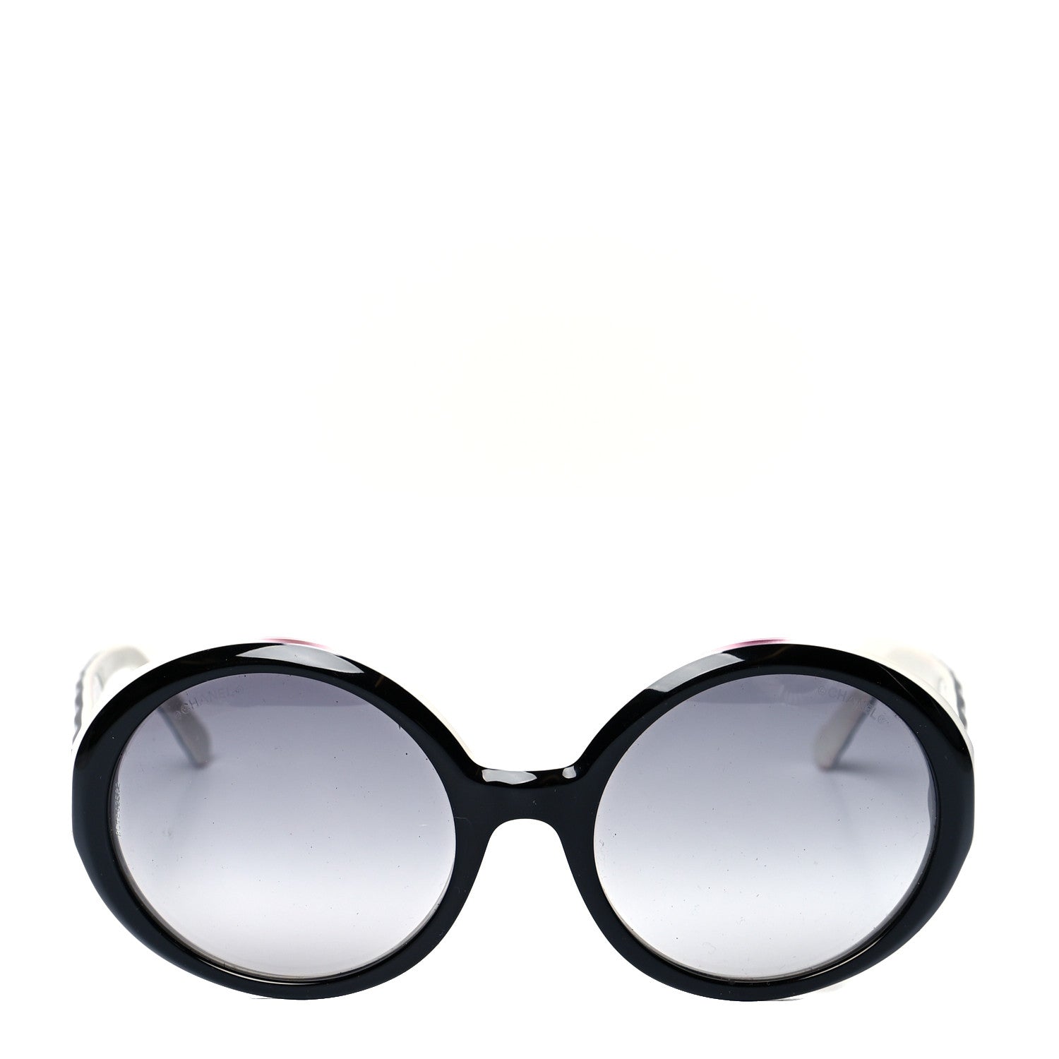 Chanel Quilted CC Mod Sunglasses 5120 Black White 2 of 8