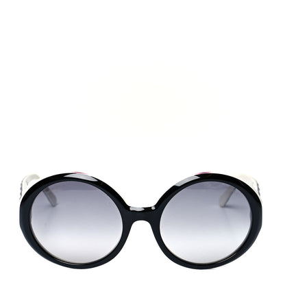 Chanel Quilted CC Mod Sunglasses 5120 Black White 2 of 8