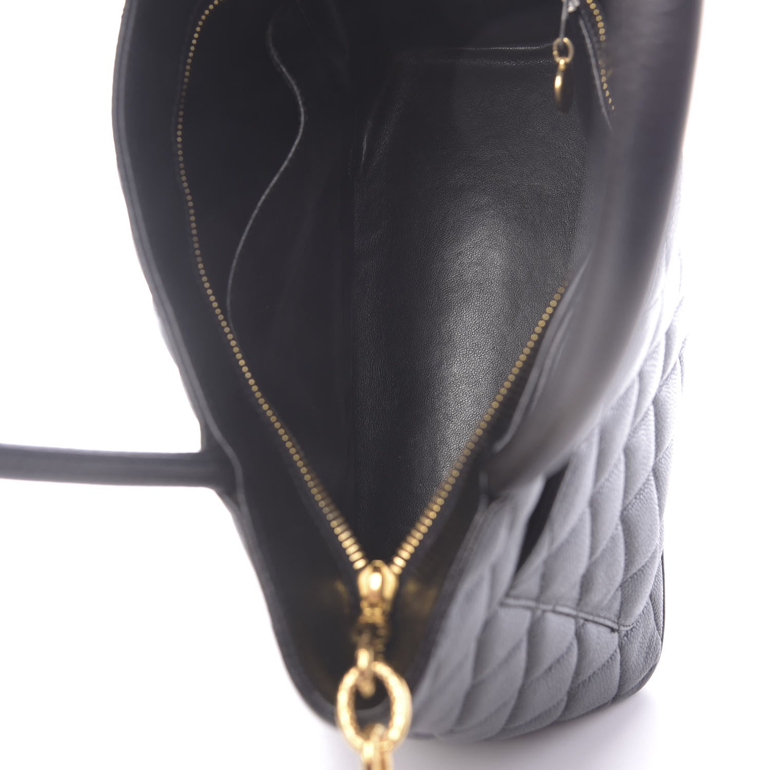 Chanel Caviar Quilted Medallion Tote Black 5 of 10