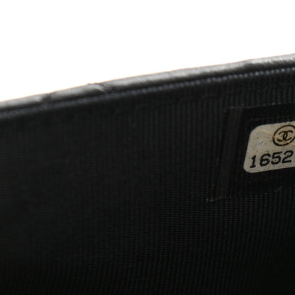 Chanel Lambskin Quilted Wallet On Chain WOC Black 8 of 12