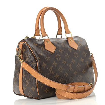 Louis Vuitton Monogram Speedy Bandouliere 25 3 of 13