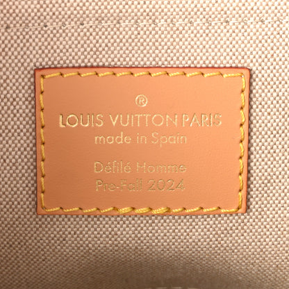 Louis Vuitton Damier Denim 3D Speedy Bandouliere 25 Bleu 6 of 9