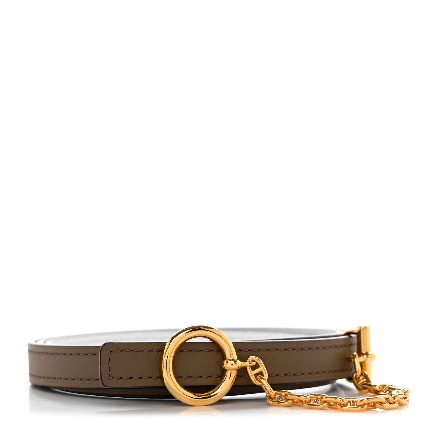 Epsom Swift Carrousel 13mm Belt 85 34 White Etoupe