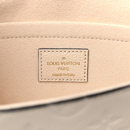 Louis Vuitton Empreinte Pochette Felicie Chain Wallet Cream 7 of 10
