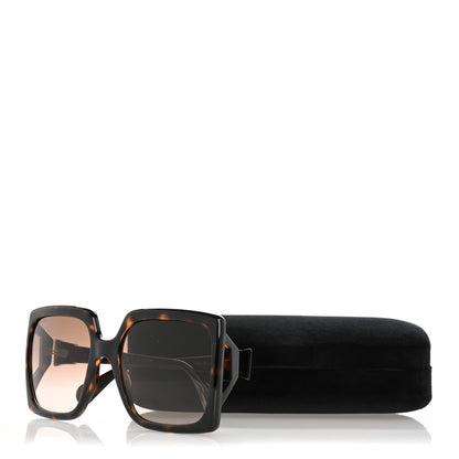 Gucci Acetate Square Frame Sunglasses GG0876S Tortoise 8 of 8