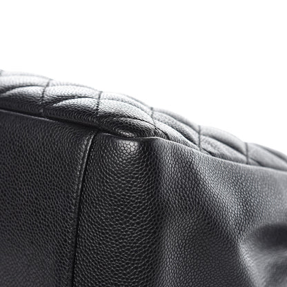 Chanel Caviar Quilted Grand Shopping Tote GST Black 14 of 15