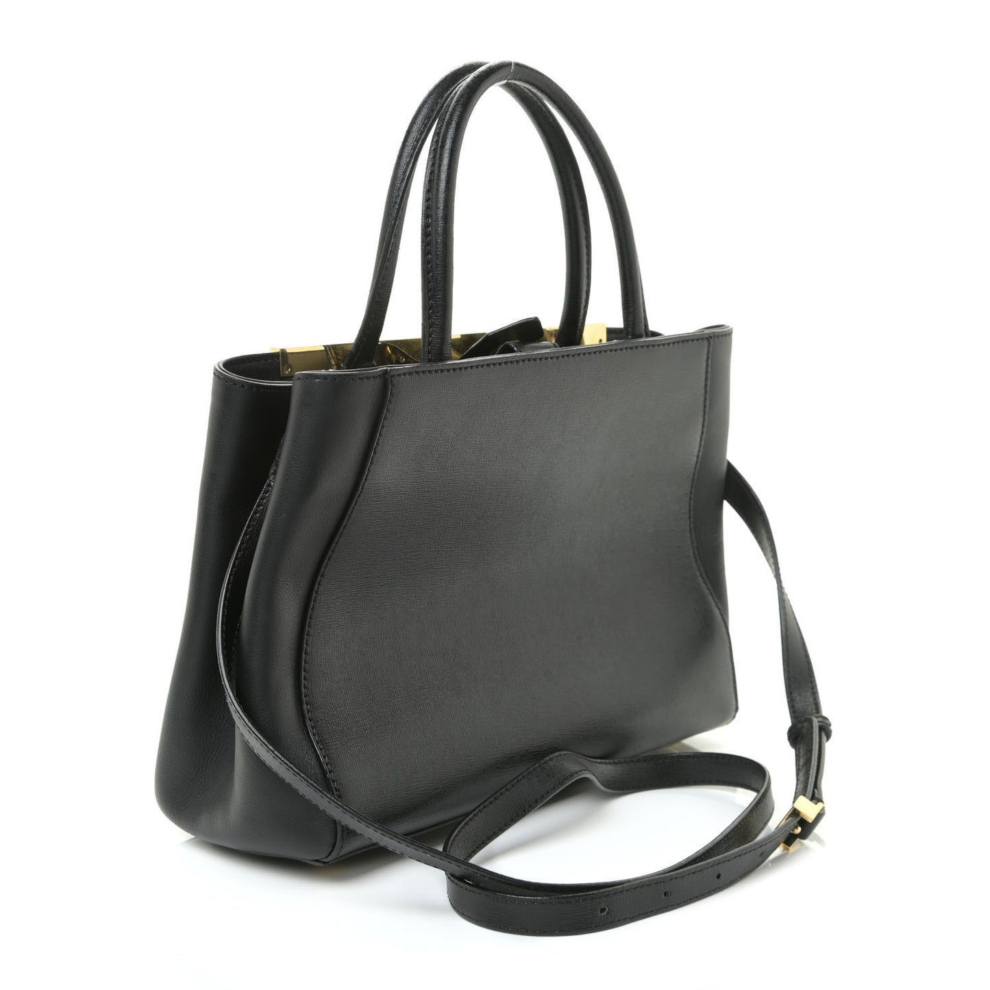 Vitello Elite Petite 2Jours Tote Black