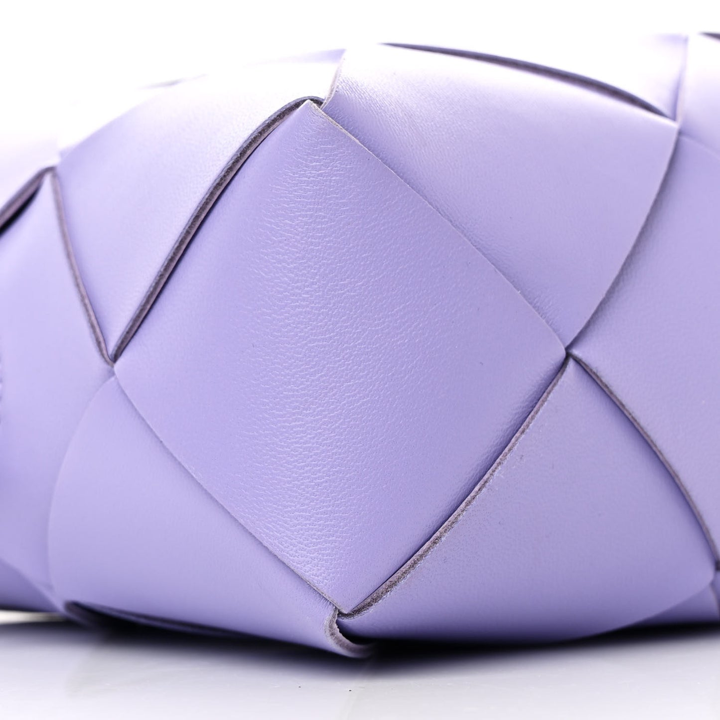 Lambskin Maxi Intrecciato Small Cassette Camera Bag Wisteria